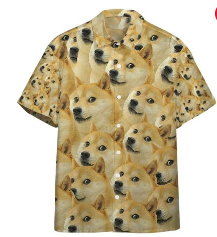 Button Up Printed Summer Shirts