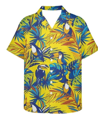 Button Up Printed Summer Shirts