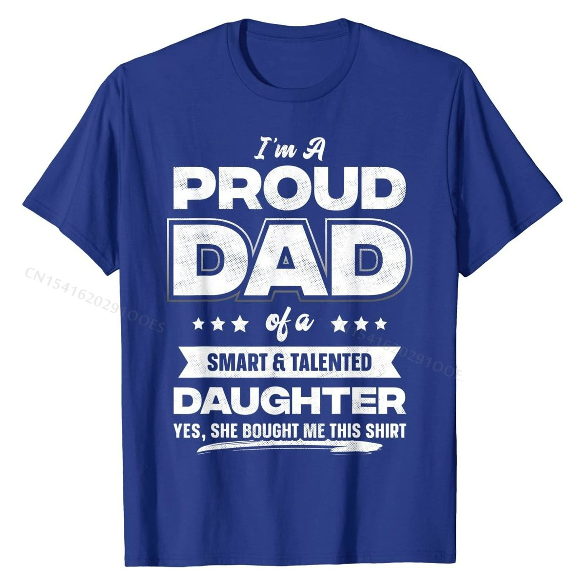 I'm A Proud Dad Printed T-Shirt