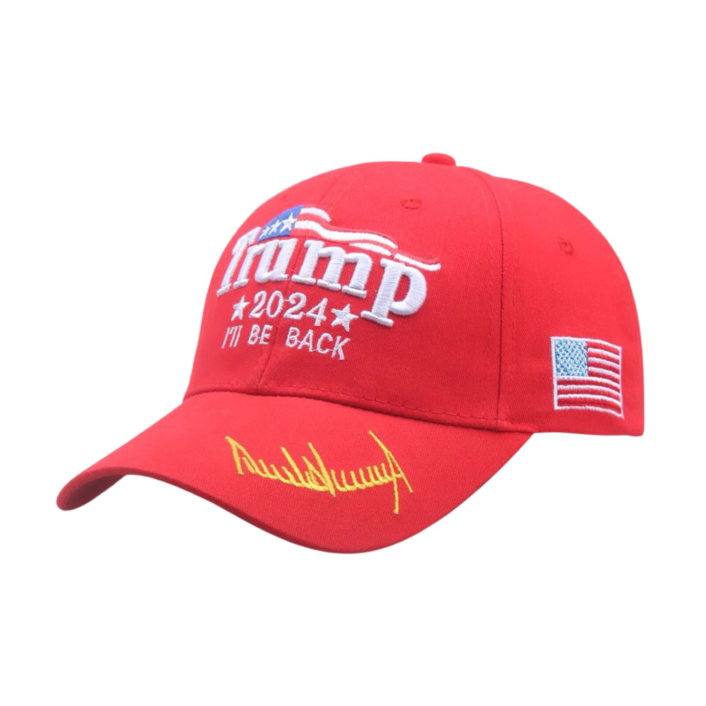 Stylish Donald Trump Print 2024 Baseball Cap