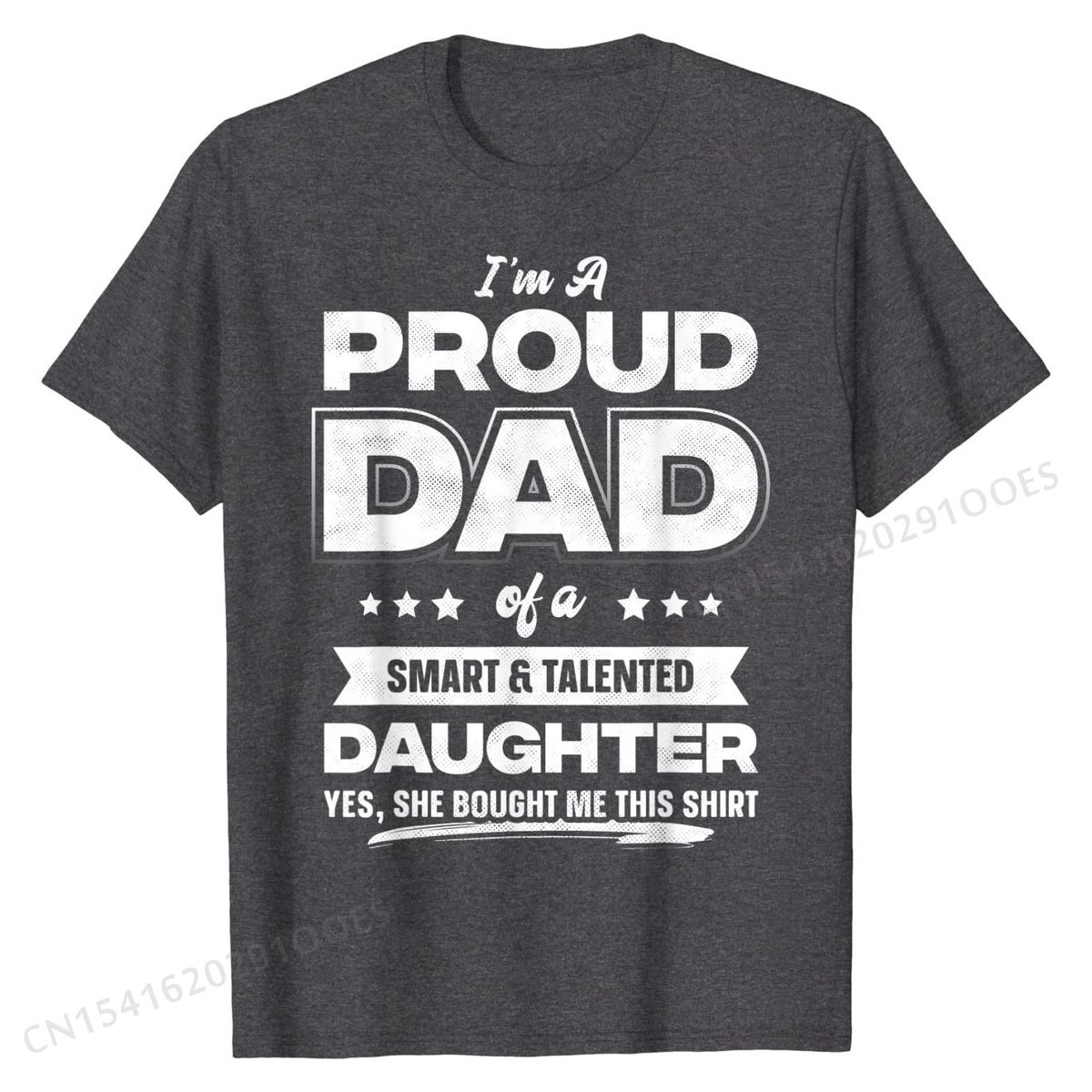 I'm A Proud Dad Printed T-Shirt