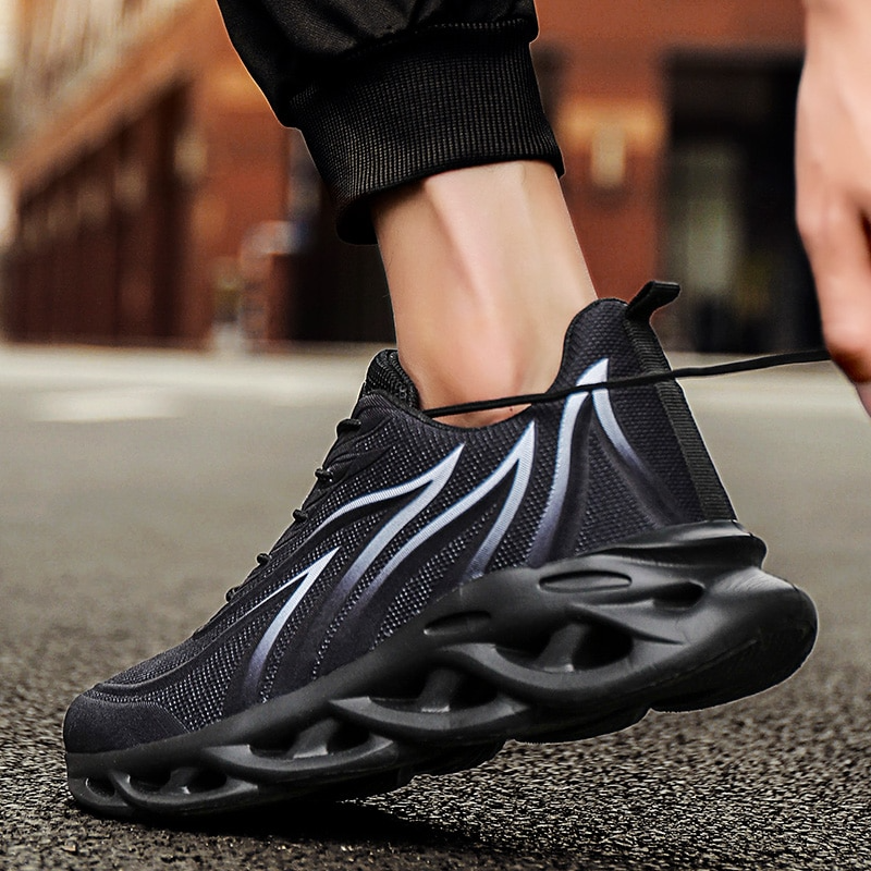 Men's Flame Printed Sneakers