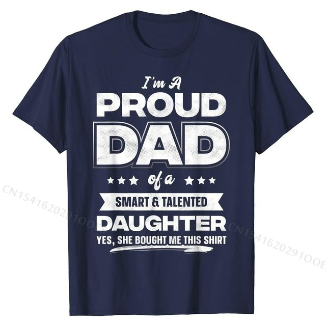 I'm A Proud Dad Printed T-Shirt