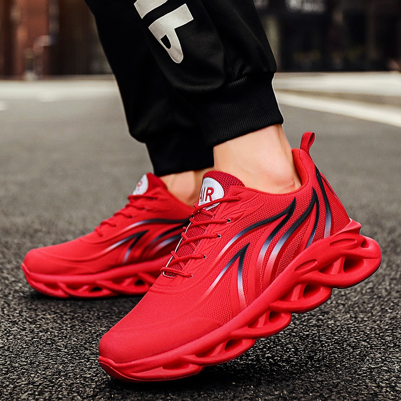 Men's Flame Printed Sneakers