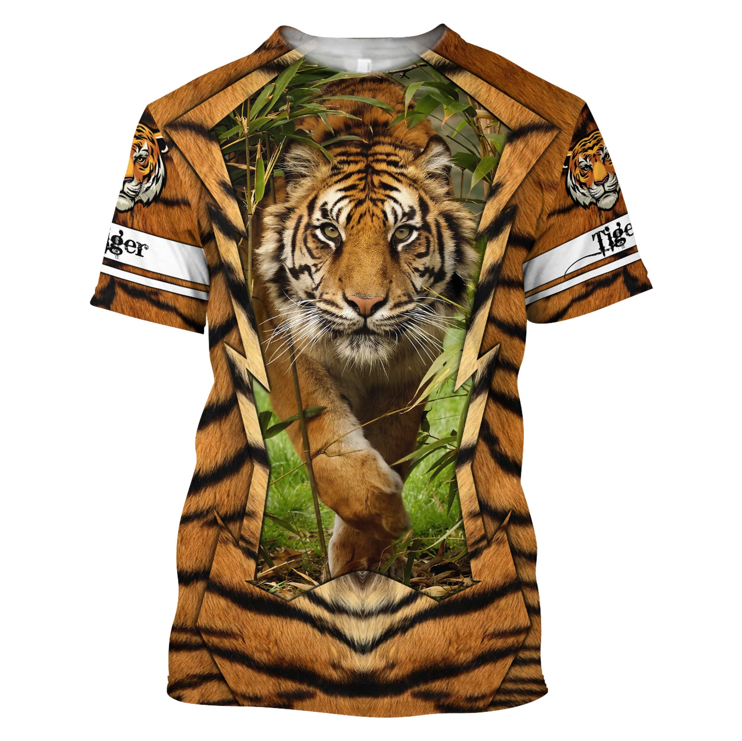 3D Tiger Print T-Shirt For Men – 41Sales