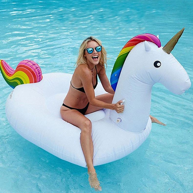 Cute Unicorn Pool Float
