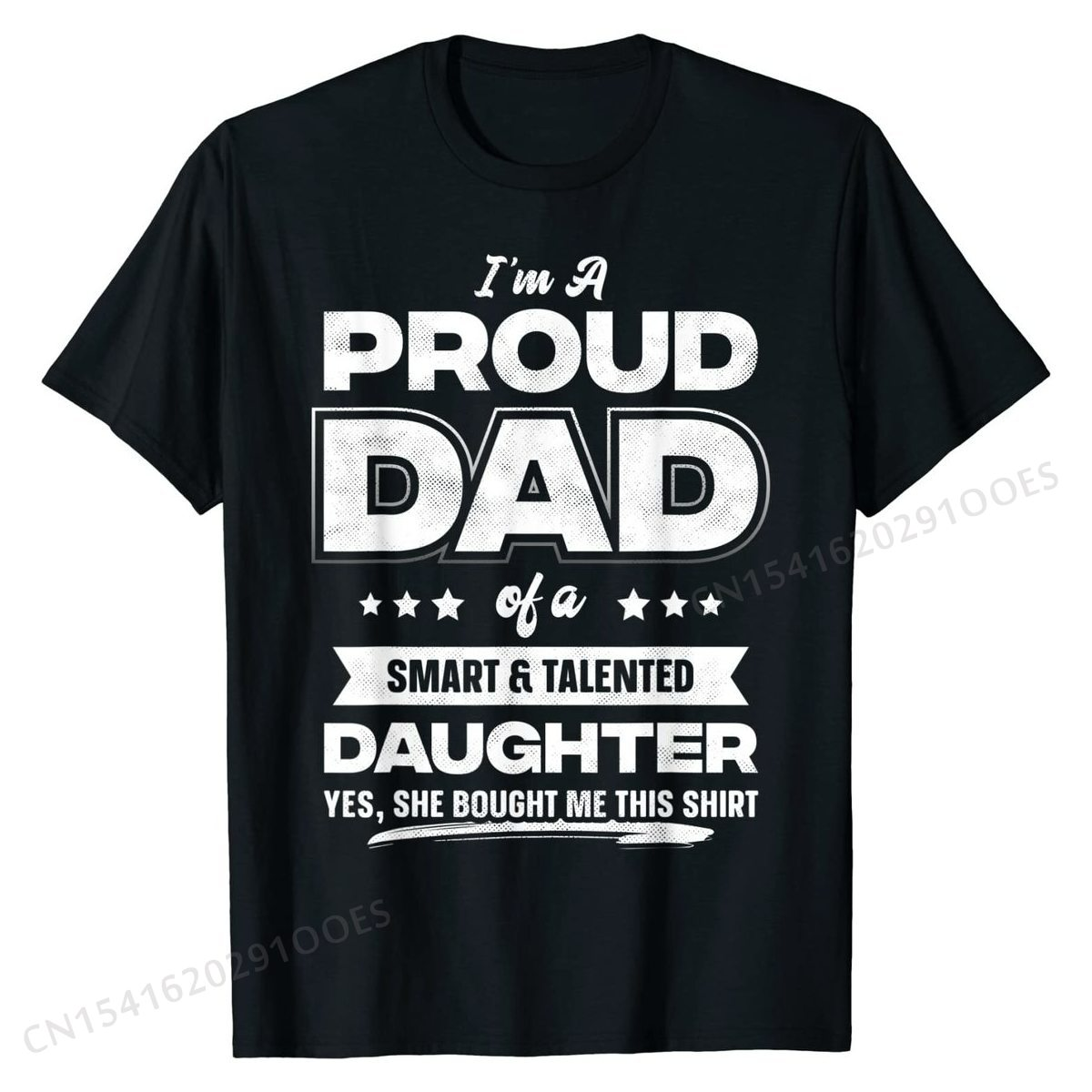 I'm A Proud Dad Printed T-Shirt