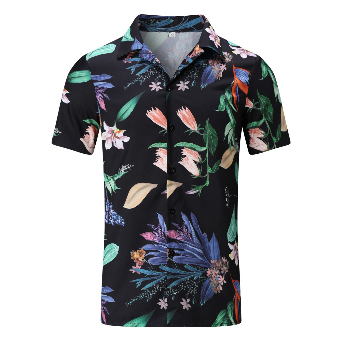 Fashion Men's Floral Print Short and Polo