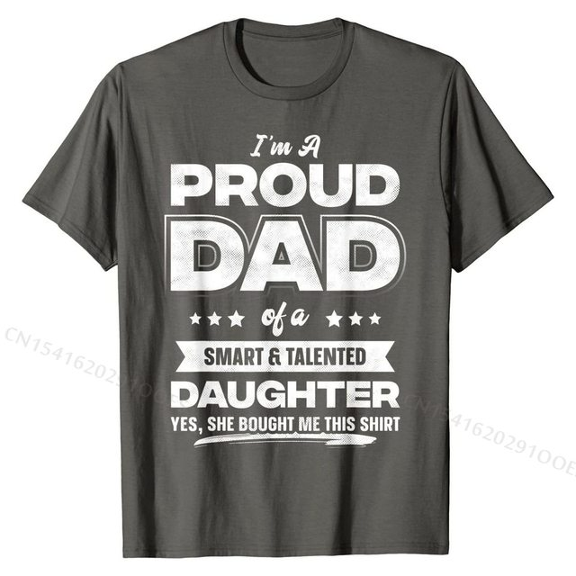 I'm A Proud Dad Printed T-Shirt