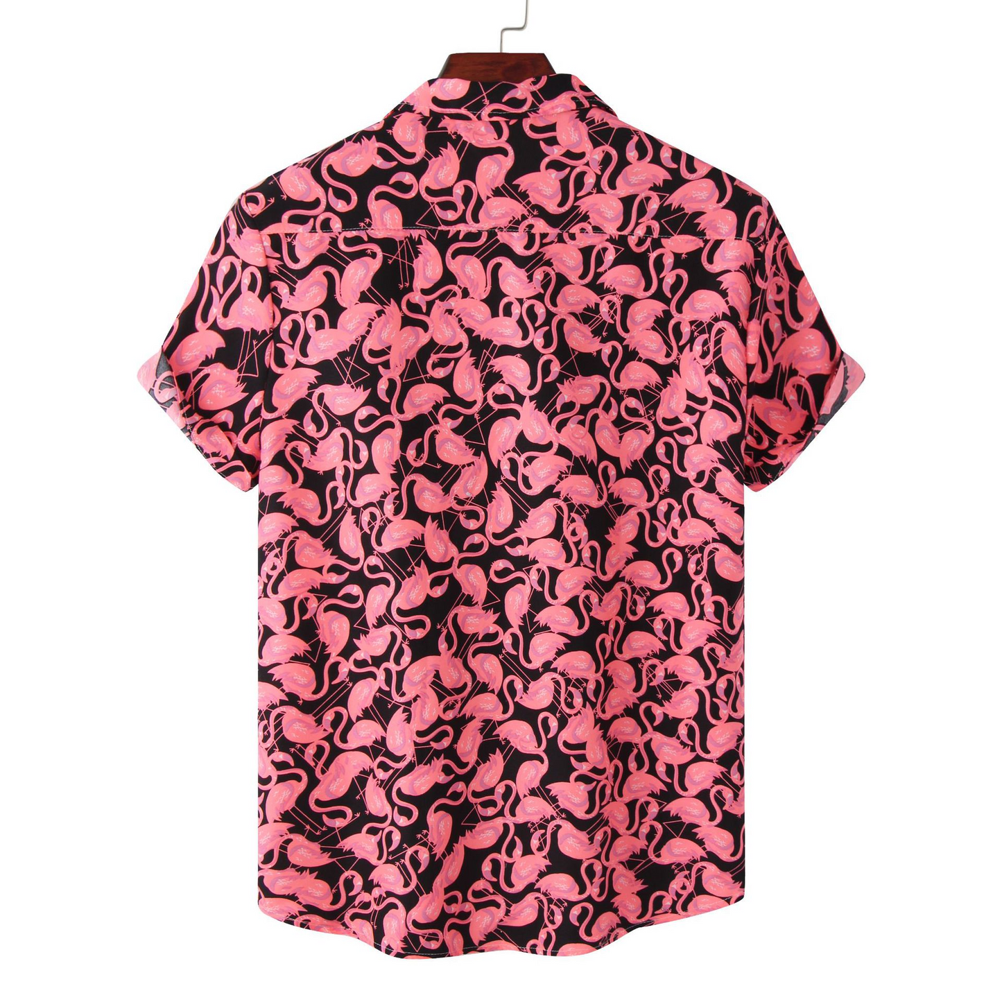 Men's Cool Beach Shirts with Flamingo Prints